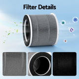 NNEDSZ Devanti Air Purifier 3-layer HEPAh11 Filter Home Freshener Carbon PM2.5 Remover