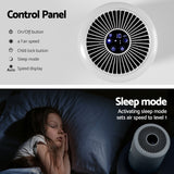 NNEDSZ Air Purifier HEPA Filter Home Purifiers Dust Sensor PM2.5 Remover