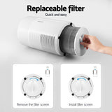 NNEDSZ Air Purifier HEPA Filter Home Purifiers Dust Sensor PM2.5 Remover