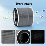 NNEDSZ Replacement Filter Air Purifier HEPAh11 Filters Carbon 3-layer