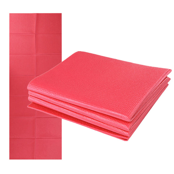 NNETM PVC Folding Yoga Mat Non-Slip