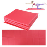 NNETM PVC Folding Yoga Mat Non-Slip