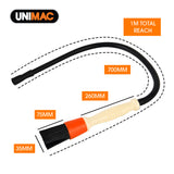 NNEMB Flow Through Brush, with Hose, Suits Most Parts Washer Brands