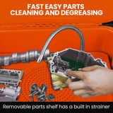 NNEMB 22L Auto Parts Washer, for Home, Business and Small Garages