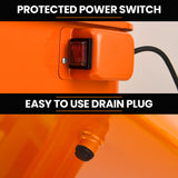NNEMB 86L Heavy Duty Multi Purpose Auto Parts Washer, with Removable Work Shelf, Parts Basket