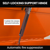 NNEMB 86L Heavy Duty Multi Purpose Auto Parts Washer, with Removable Work Shelf, Parts Basket