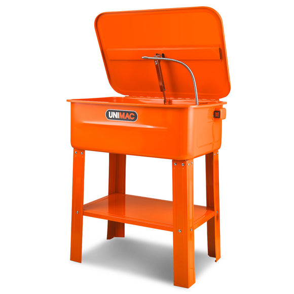 NNEMB 86L Heavy Duty Multi Purpose Auto Parts Washer, with Removable Work Shelf, Parts Basket