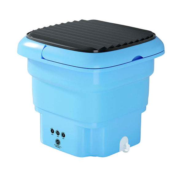 NNEDSZ Portable Washing Machine 4.5L Blue