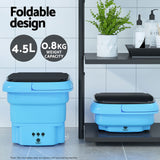 NNEDSZ Portable Washing Machine 4.5L Blue