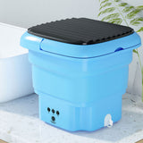 NNEDSZ Portable Washing Machine 4.5L Blue