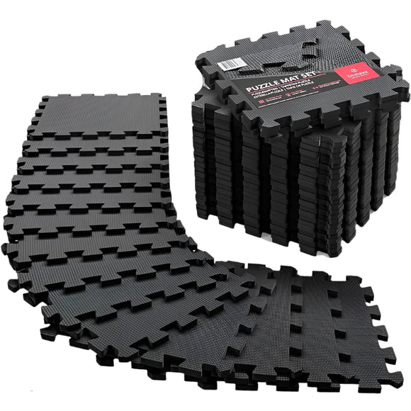 NNEOBA Puzzle Exercise Mat with EVA Interlocking Floor Tiles (16pcs)