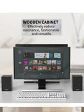 NNEOBA Bluetooth Speaker Surround Stereo Sound Wireless (Brown)