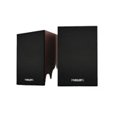 NNEOBA Bluetooth Speaker Surround Stereo Sound Wireless (Brown)