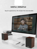 NNEOBA Bluetooth Speaker Surround Stereo Sound Wireless (Brown)