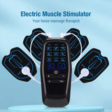 NNEOBA Physiotherapy TENS & EMS Muscle Stimulator Digital Acupuncture Therapy Black