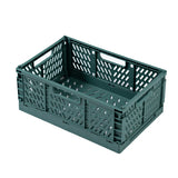 NNEOBA Plastic Foldable Storage Crate Stackable Box Organizer