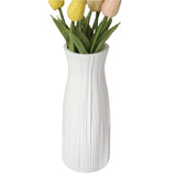 NNEOBA White Plastic Vase for Home and Wedding Decor