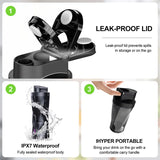 NNEOBA 700ML Portable Electric Juice Cup High Powered USB Blender Black