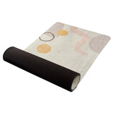 NNETM Portable Anti-Skid Suede Pilates Yoga Mat