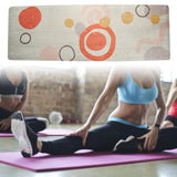 NNETM Portable Anti-Skid Suede Pilates Yoga Mat