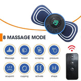 NNEOBA Portable Electric Neck Massager with Remote