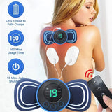 NNEOBA Portable Electric Neck Massager with Remote