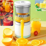 NNEOBA Portable Electric Citrus Juicer USB Rechargeable White