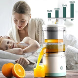 NNEOBA Portable Electric Citrus Juicer USB Rechargeable White