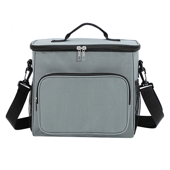 NNEOBA Portable Insulated Lunch Bag Waterproof Cooler (Grey)