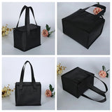 NNEOBA Portable Insulated Lunch Cooler Bag (Black)