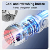 NNEOBA Adjustable Bladeless Portable Neck Fan