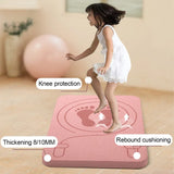 NNETM Professional Yoga Mat Cordless Skipping Mat