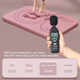 NNETM Professional Yoga Mat Cordless Skipping Mat