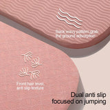 NNETM Professional Yoga Mat Cordless Skipping Mat