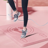 NNETM Professional Yoga Mat Cordless Skipping Mat