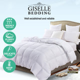 NNEDSZ Bedding 700GSM Goose Down Feather Quilt Double