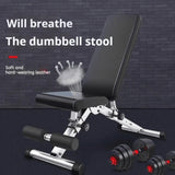 NNEOBA Foldable Multi-Function Dumbbell Bench Set