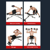 NNEOBA Foldable Multi-Function Dumbbell Bench Set