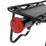 NNEOBA Bicycle Rear Shelf Aluminum Black for Mountain and Road Bikes