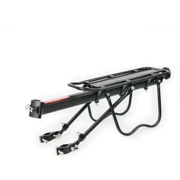 NNEOBA Bicycle Rear Shelf Aluminum Black for Mountain and Road Bikes