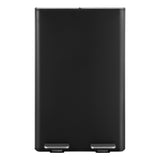 NNEDSZ Pedal Bins Rubbish Bin Dual Compartment Waste Recycle Dustbins 60L Black