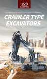 NNEOBA 2.4G Remote Control Excavator Truck