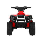 NNEDSZ Kids Ride On ATV Quad Motorbike Car 4 Wheeler Electric Toys Battery Red