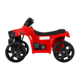 NNEDSZ Kids Ride On ATV Quad Motorbike Car 4 Wheeler Electric Toys Battery Red