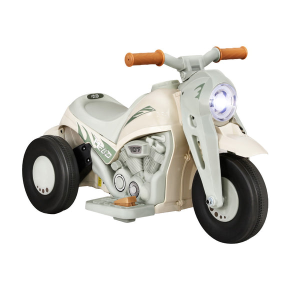 NNEDSZ Kids Ride On Car Electric Motorcycle Motorbike with Bubble Maker Green