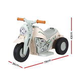 NNEDSZ Kids Ride On Car Electric Motorcycle Motorbike with Bubble Maker Green