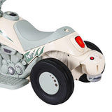 NNEDSZ Kids Ride On Car Electric Motorcycle Motorbike with Bubble Maker Green