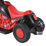 NNEDSZ Kids Ride On Car Motorcycle Motorbike with Bubble Maker Electric Toy 6V Red