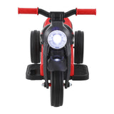 NNEDSZ Kids Ride On Car Motorcycle Motorbike with Bubble Maker Electric Toy 6V Red
