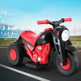 NNEDSZ Kids Ride On Car Motorcycle Motorbike with Bubble Maker Electric Toy 6V Red